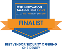 One Identity has been shortlisted for Best Vendor Security Offering - OID PAM offering, incl. our Zero Trust messaging and AD/AAD security and On Demand solutions